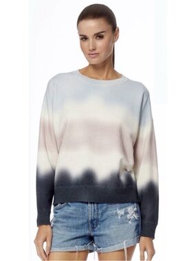 360 Cashmere Ombre Dip Dye Sweatshirt